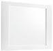 Felicity - Dresser Mirror - White High Gloss – Mirrors by CoasterEssence at Furniture Wholesale Plus , Nashville furniture store