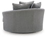 Creston Heights - Oversized Swivel Accent Chair - Smolder – Swivel Chairs by Signature Design by Ashley® at Furniture Wholesale Plus , Nashville furniture store