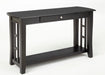 Cassidy - Sofa Table - Black – Sofa Tables by Steve Silver Furniture at Furniture Wholesale Plus , Nashville furniture store