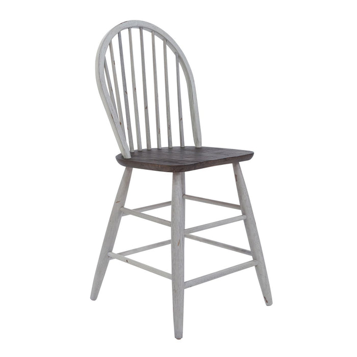 Farmhouse - Windsor Back Chair – Counter Chairs by Liberty Furniture at Furniture Wholesale Plus , Nashville furniture store