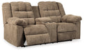 Workhorse Reclining Loveseat with Console - Premium Loveseat from Ashley Furniture - Just $749.48! Shop now at Furniture Wholesale Plus  We are the best furniture store in Nashville, Hendersonville, Goodlettsville, Madison, Antioch, Mount Juliet, Lebanon, Gallatin, Springfield, Murfreesboro, Franklin, Brentwood