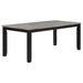 Elodie - Rectangular Extension Leaf Dining Table - Black – Dining Tables with Extensions by Coaster Fine Furniture at Furniture Wholesale Plus , Nashville furniture store