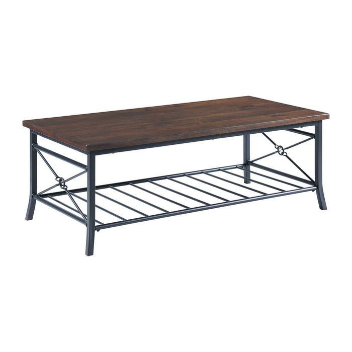 Mica - Three Pack Occasional Set - Brown – Table Sets by Elements International at Furniture Wholesale Plus , Nashville furniture store