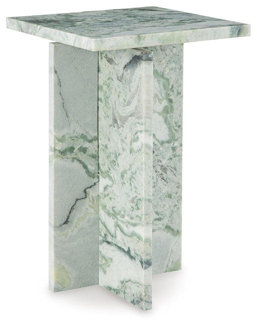 Deaconwell - Accent Table - White / Green – Accent Tables by Signature Design by Ashley® at Furniture Wholesale Plus , Nashville furniture store