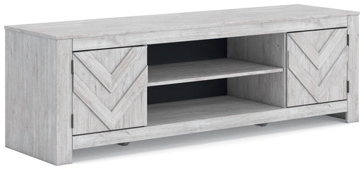 Cayboni - LG TV Stand With Fireplace Option – TV Stands by Signature Design by Ashley® at Furniture Wholesale Plus , Nashville furniture store