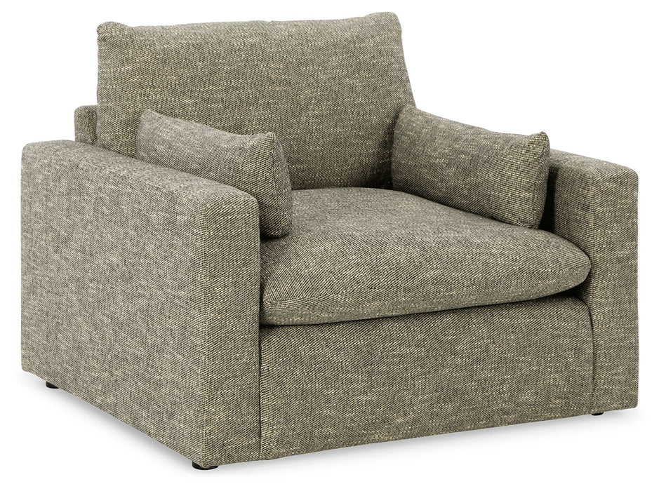 Dramatic - Chair and a Half - Granite – Arm Chairs by Benchcraft® at Furniture Wholesale Plus , Nashville furniture store