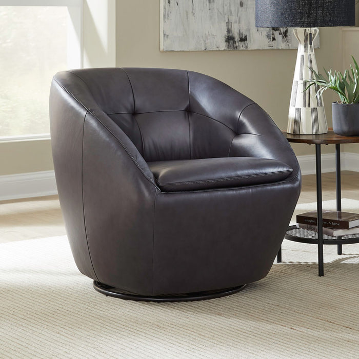 Dawson - Swivel Accent Chair – Swivel Chairs by Liberty Furniture at Furniture Wholesale Plus , Nashville furniture store