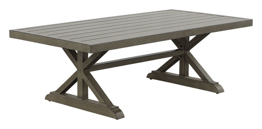 Jones - Outdoor Aluminum Coffee Table - Brown – Coffee Tables by Steve Silver Furniture at Furniture Wholesale Plus , Nashville furniture store