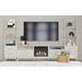 Westland - TV Console With Fireplace Insert - Almond – Fireplace TV Stands by Elements International at Furniture Wholesale Plus , Nashville furniture store