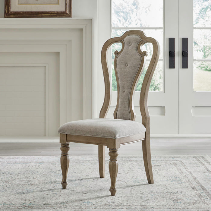 Magnolia Manor - Splat Back Upholstered Chair – Arm Chairs by Liberty Furniture at Furniture Wholesale Plus , Nashville furniture store