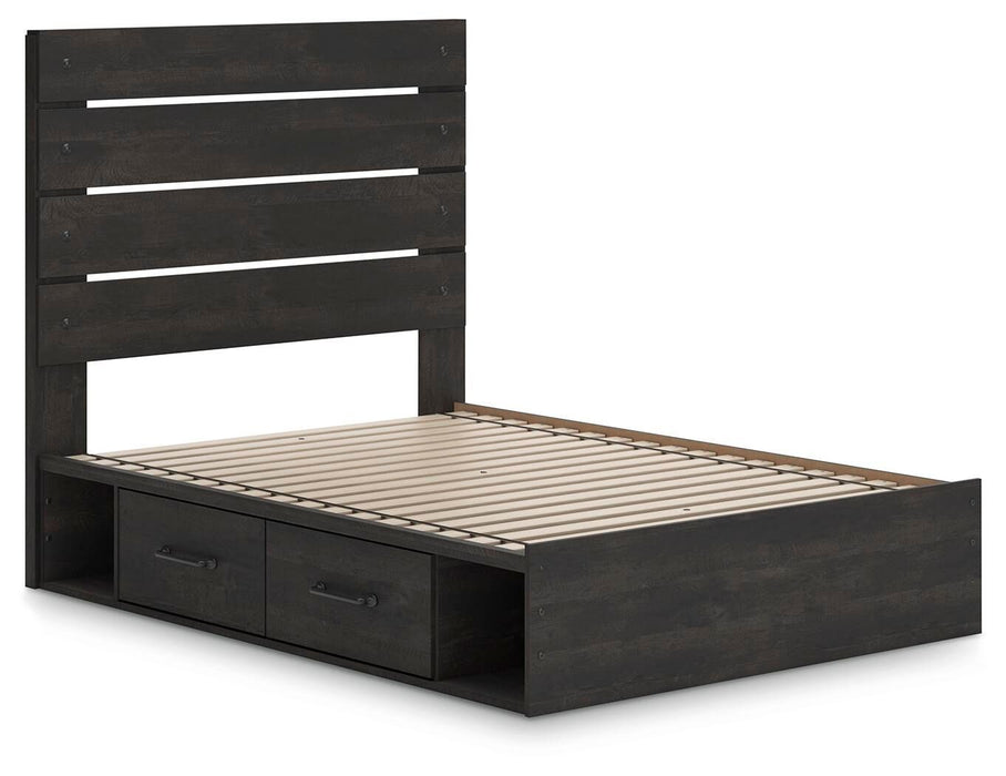 Hollivern - Panel Bed With Storage – Storage Beds by Signature Design by Ashley® at Furniture Wholesale Plus , Nashville furniture store