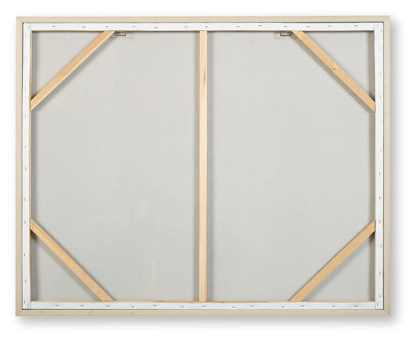 Worthney - Wall Art - Blue / White / Brown – Canvas Art by Signature Design by Ashley® at Furniture Wholesale Plus , Nashville furniture store