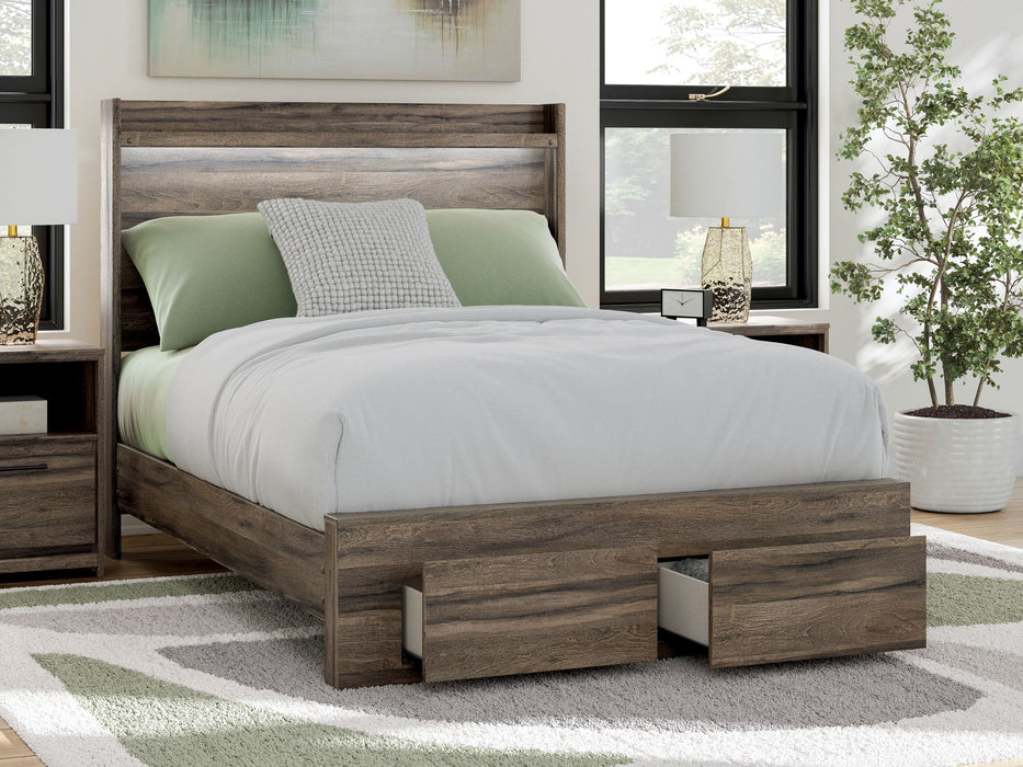 Elbrim - Panel Storage Bed – Storage Beds by Signature Design by Ashley® at Furniture Wholesale Plus , Nashville furniture store