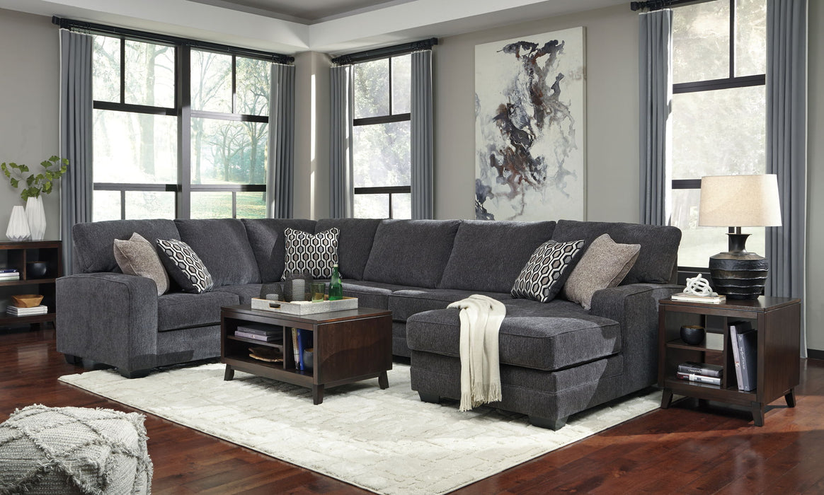 Tracling - Sectional – Stationary Sectionals by Benchcraft® at Furniture Wholesale Plus , Nashville furniture store