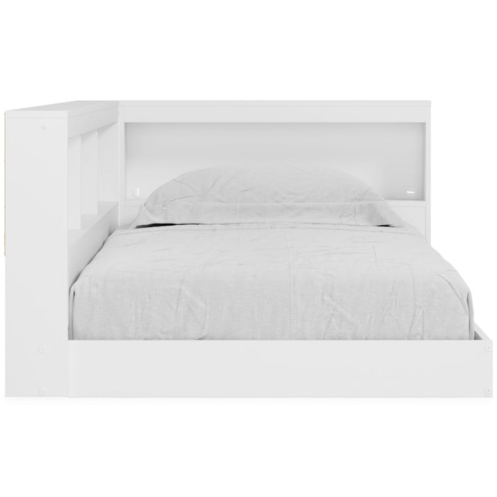 Piperton - Bookcase Storage Bed – Storage Beds by Signature Design by Ashley® at Furniture Wholesale Plus , Nashville furniture store