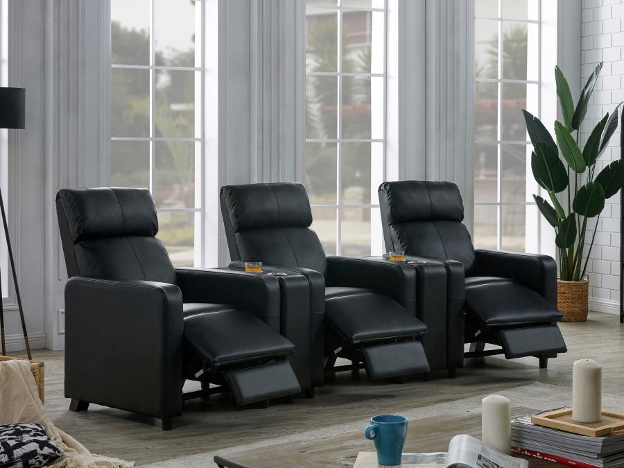Toohey - Upholstered Tufted Recliner Living Room Set – 5 Piece Living Room Sets by CoasterEveryday at Furniture Wholesale Plus , Nashville furniture store