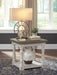Havalance - Rectangular End Table - Gray / White – End Tables by Signature Design by Ashley® at Furniture Wholesale Plus , Nashville furniture store
