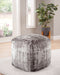 Hazel - Square Pouf - Dark Gray - Premium Accent Poufs from Steve Silver Furniture - Just $109! Shop now at Furniture Wholesale Plus  We are the best furniture store in Nashville, Hendersonville, Goodlettsville, Madison, Antioch, Mount Juliet, Lebanon, Gallatin, Springfield, Murfreesboro, Franklin, Brentwood