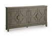 Darlock - Accent Cabinet - Warm Gray – Accent Cabinets by Signature Design by Ashley® at Furniture Wholesale Plus , Nashville furniture store