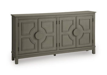 Darlock - Accent Cabinet - Warm Gray – Accent Cabinets by Signature Design by Ashley® at Furniture Wholesale Plus , Nashville furniture store