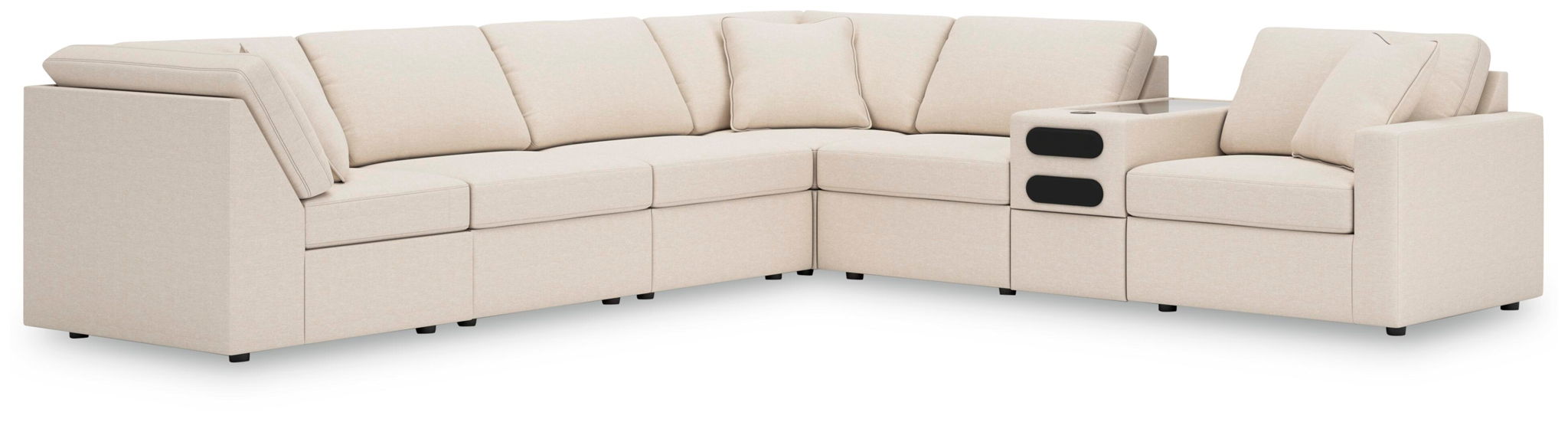 Modmax - Sectional - Oyster – Stationary Sectionals by Signature Design by Ashley® at Furniture Wholesale Plus , Nashville furniture store