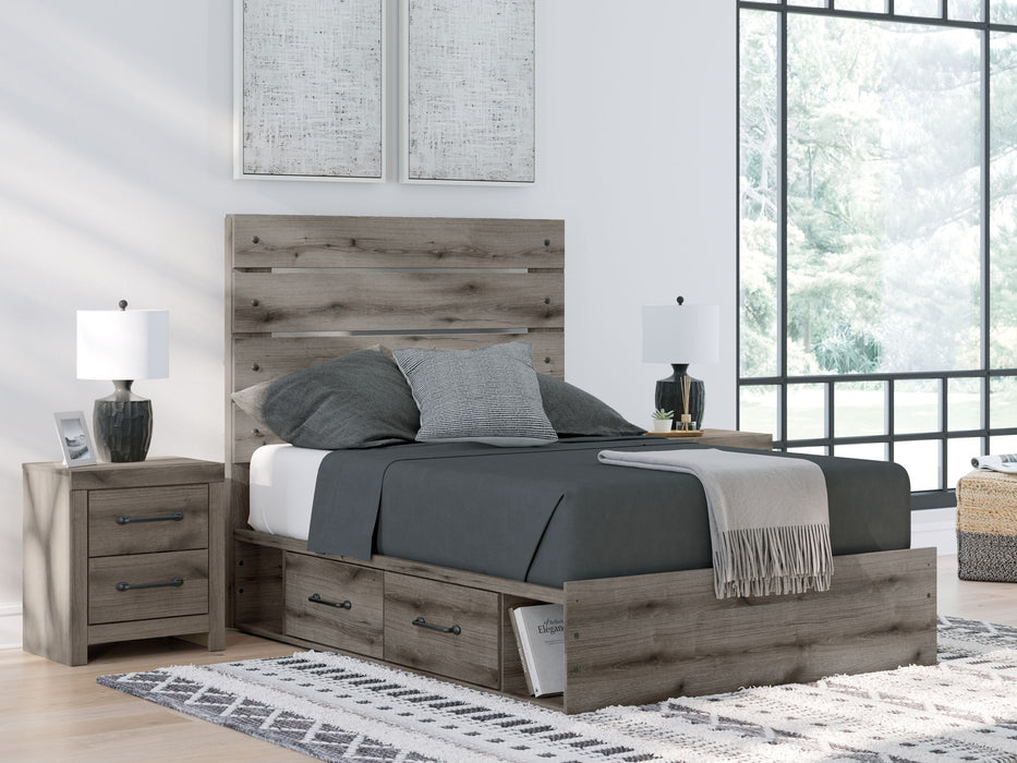 Graystorm - Panel Bed With Storage – Storage Beds by Signature Design by Ashley® at Furniture Wholesale Plus , Nashville furniture store