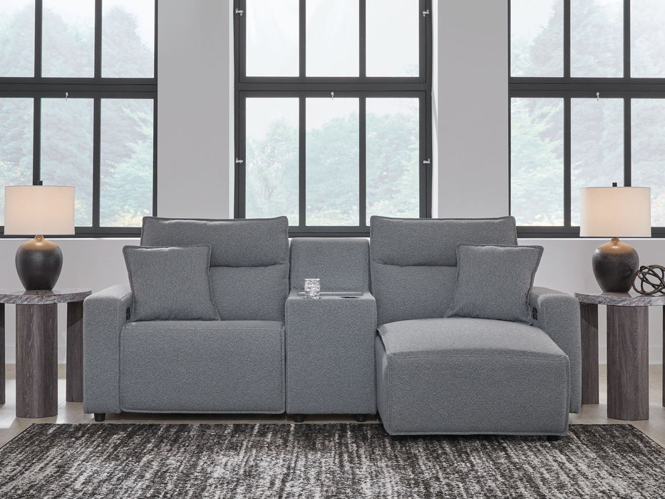 ModMax II - Salt And Pepper - Reclining Sectional – Reclining Sectionals by Signature Design by Ashley® at Furniture Wholesale Plus , Nashville furniture store