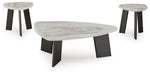 Lilyberg - Occasional Table Set (Set of 3) - Gray / Black – Table Sets by Signature Design by Ashley® at Furniture Wholesale Plus , Nashville furniture store