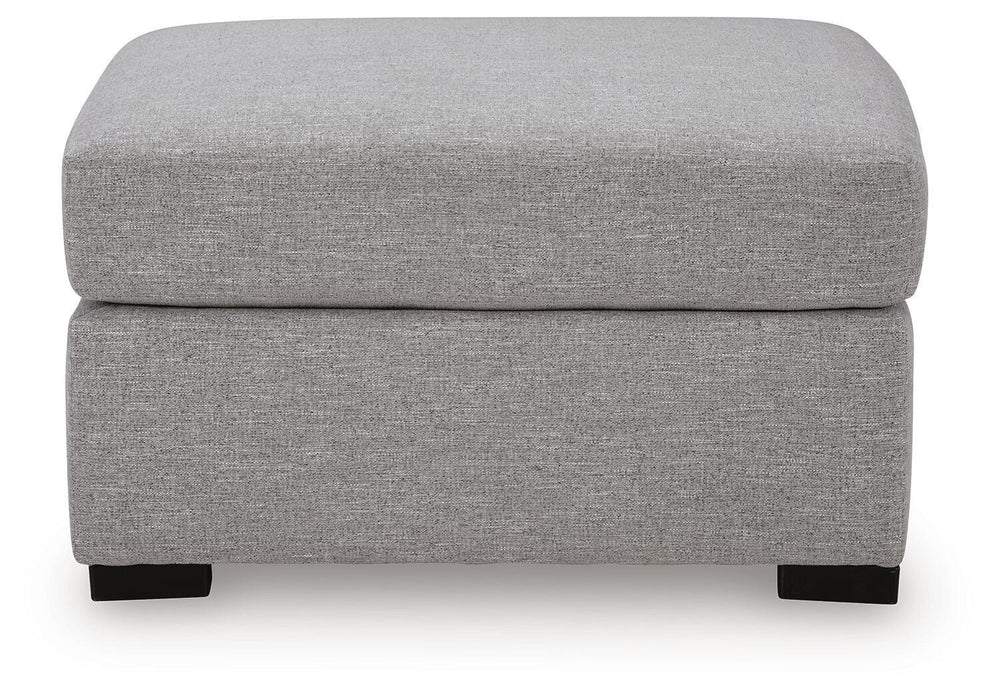 UrbanCrest - Oversized Accent Ottoman - Pewter – Accent Ottomans by Signature Design by Ashley® at Furniture Wholesale Plus , Nashville furniture store