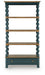 Finnworth - Bookcase - Blue / Brown – Standard Bookcases by Signature Design by Ashley® at Furniture Wholesale Plus , Nashville furniture store
