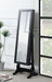 Tutuola - Cheval Mirror With Jewelry Storage - Black – Storage Mirrors by CoasterEveryday at Furniture Wholesale Plus , Nashville furniture store