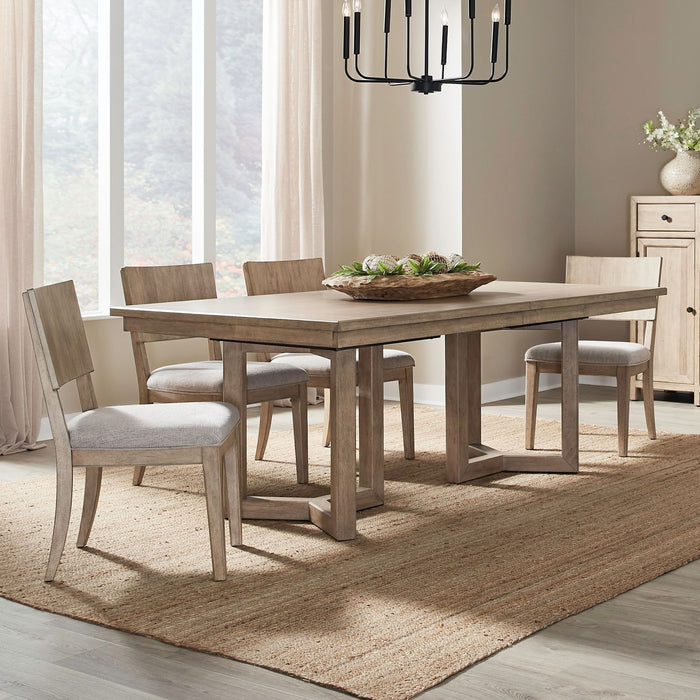 Proximity Place - Double Pedestal Table Set – 5 Piece Dining Room Sets by Liberty Furniture at Furniture Wholesale Plus , Nashville furniture store