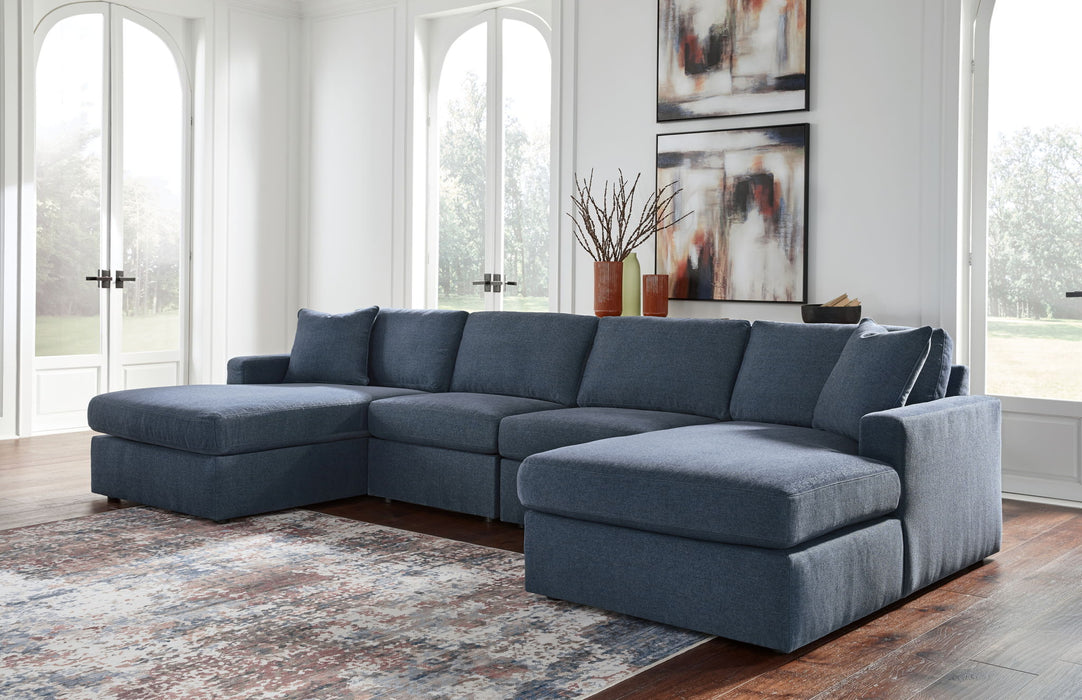Modmax - Ink - Sectional – Stationary Sectionals by Signature Design by Ashley® at Furniture Wholesale Plus , Nashville furniture store