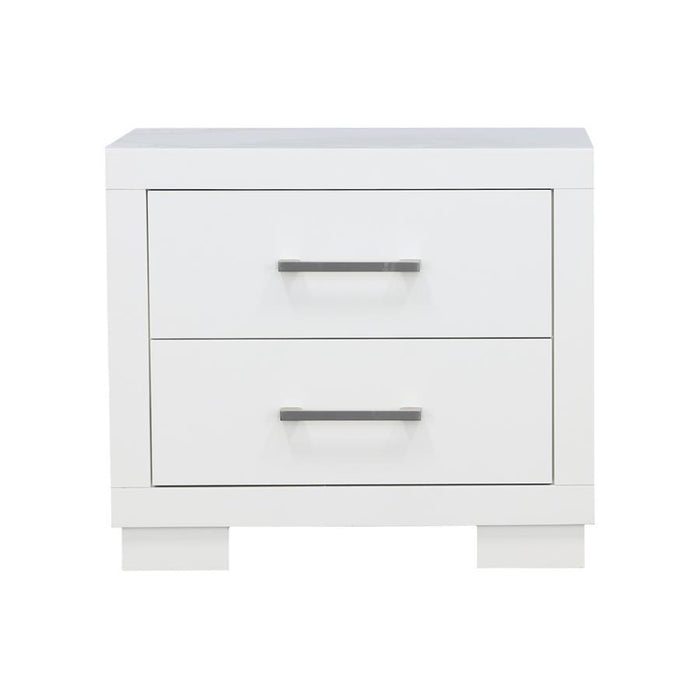 Jessica - 2-Drawer Nightstand – Accent Nightstands by CoasterEssence at Furniture Wholesale Plus , Nashville furniture store