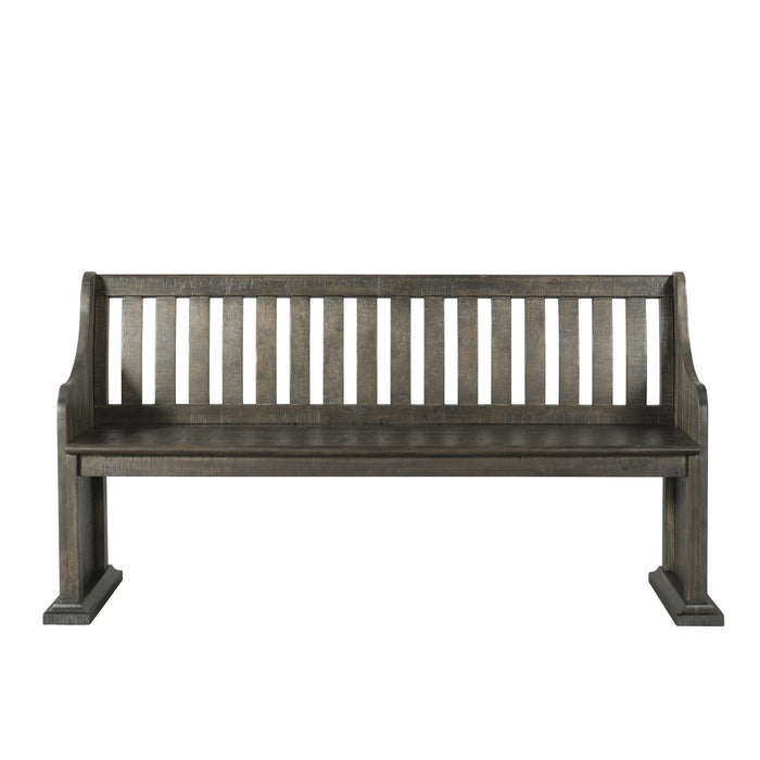 Stone - Pew Bench – Dining Benches by Elements International at Furniture Wholesale Plus , Nashville furniture store