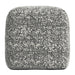Nahara - Boucle Woven Square Pouf - Black – Accent Poufs by Steve Silver Furniture at Furniture Wholesale Plus , Nashville furniture store