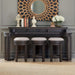 Weston - 4 Piece Bar Set - Peppercorn – 4 Piece Living Room Sets by Liberty Furniture at Furniture Wholesale Plus , Nashville furniture store