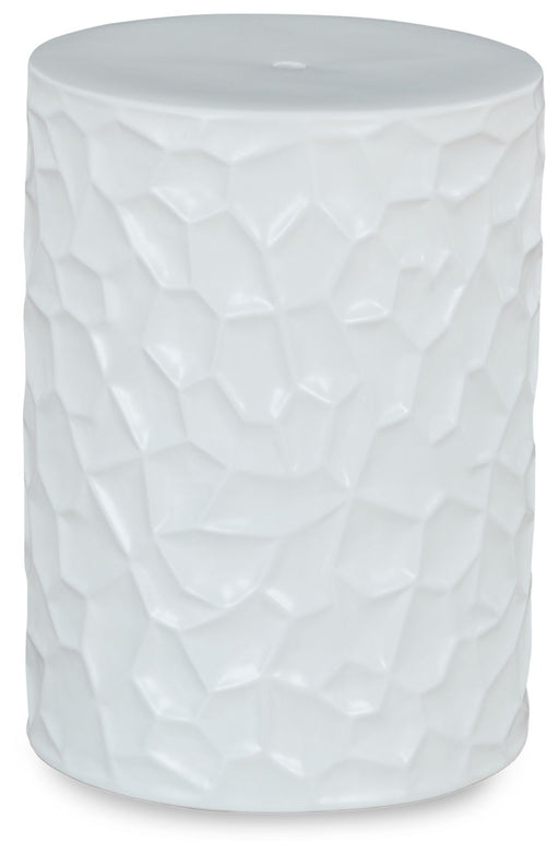 Jungrove - White - Stool - Premium Accent Stools from Signature Design by Ashley® - Just $158! Shop now at Furniture Wholesale Plus  We are the best furniture store in Nashville, Hendersonville, Goodlettsville, Madison, Antioch, Mount Juliet, Lebanon, Gallatin, Springfield, Murfreesboro, Franklin, Brentwood