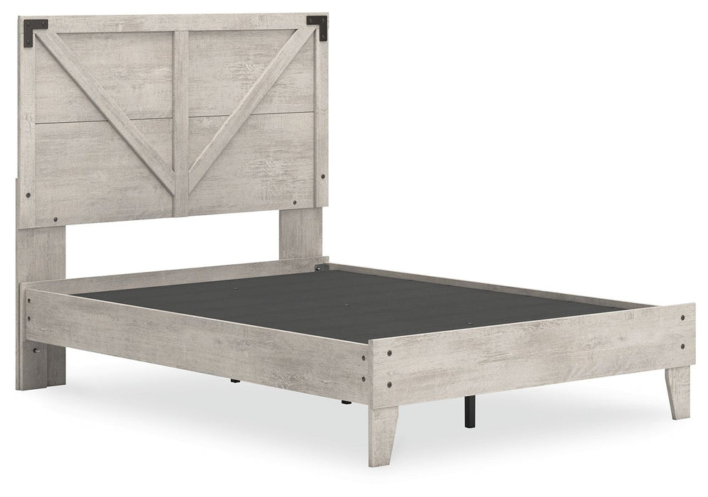 Shawburn - Platform Bed With Crossbuck Panel Headboard – Platform Beds by Signature Design by Ashley® at Furniture Wholesale Plus , Nashville furniture store