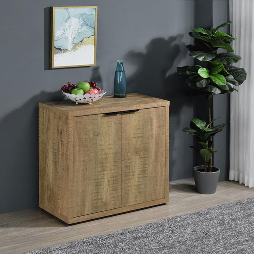 Pepita - 2 Door Engineered Wood Accent Cabinet - Mango Brown – Accent Cabinets by Coaster Fine Furniture at Furniture Wholesale Plus , Nashville furniture store