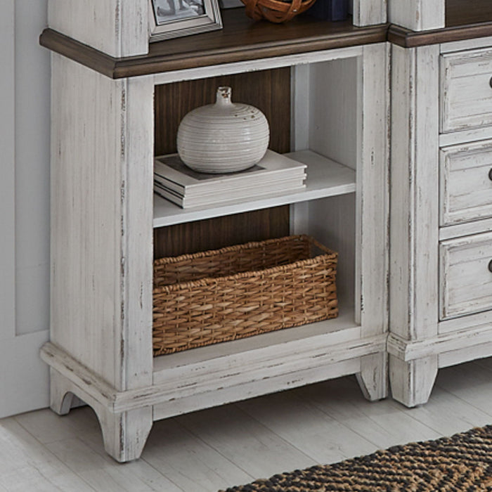 River Place - Left Pier Base - Riverstone White & Tobacco – Piers by Liberty Furniture at Furniture Wholesale Plus , Nashville furniture store