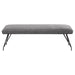 Dodson - Fabric Upholstered Dining Bench – Upholstered Benches by Coaster Fine Furniture at Furniture Wholesale Plus , Nashville furniture store