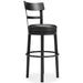 Valebeck -  Tall Upholstered Swivel Barstool - Premium Bar Height (28"-30") from Signature Design by Ashley® - Just $208! Shop now at Furniture Wholesale Plus  We are the best furniture store in Nashville, Hendersonville, Goodlettsville, Madison, Antioch, Mount Juliet, Lebanon, Gallatin, Springfield, Murfreesboro, Franklin, Brentwood