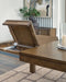 Marxmore - Rectangular Dining Room Butterfly Extension Table - Brown – Dining Tables with Extensions by Benchcraft® at Furniture Wholesale Plus , Nashville furniture store