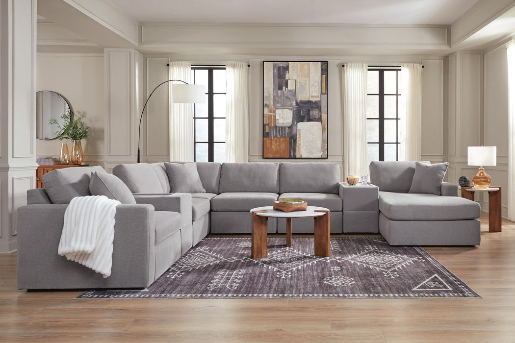 Modmax - Sectional - Granite – Stationary Sectionals by Signature Design by Ashley® at Furniture Wholesale Plus , Nashville furniture store