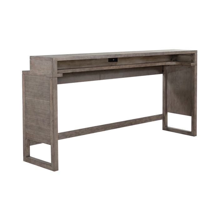Bartlett Field - Console Bar Table - Dusty Taupe – Console Tables by Liberty Furniture at Furniture Wholesale Plus , Nashville furniture store