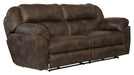 Ferrington - Power Lay Flat Reclining Sofa with Power Adjustable Headrest & Lumbar – Reclining Sofas by Catnapper at Furniture Wholesale Plus , Nashville furniture store