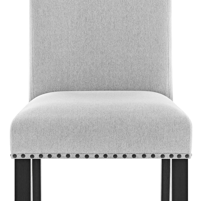 Varley - Side Chair (Set of 2) - Gray – Chair Sets by Crown Mark at Furniture Wholesale Plus , Nashville furniture store
