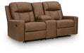 Mackmenville - Double Reclining Loveseat With Console – Reclining Loveseats by Benchcraft® at Furniture Wholesale Plus , Nashville furniture store