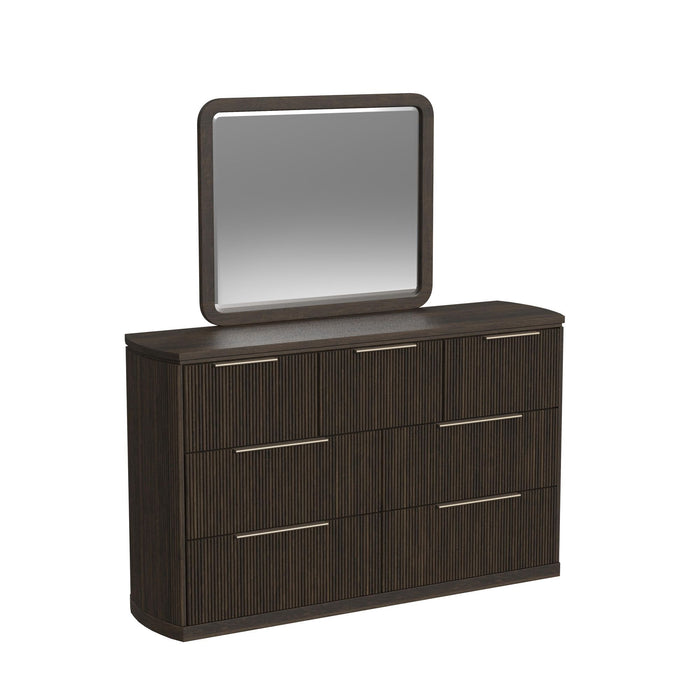 Sylvie - Bedroom Set With Upholstered Bed – 3 Piece Bedroom Sets by Elements International at Furniture Wholesale Plus , Nashville furniture store